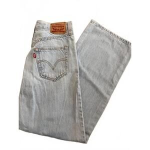 Women’s Levi’s High Waisted Straight Jeans Sz 28
